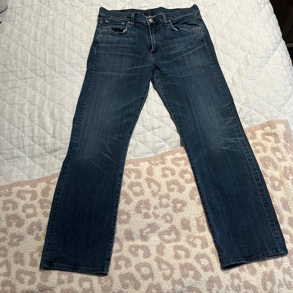 Citizens of Humanity men’s SID regular straight fit jeans, size 33, EEUC